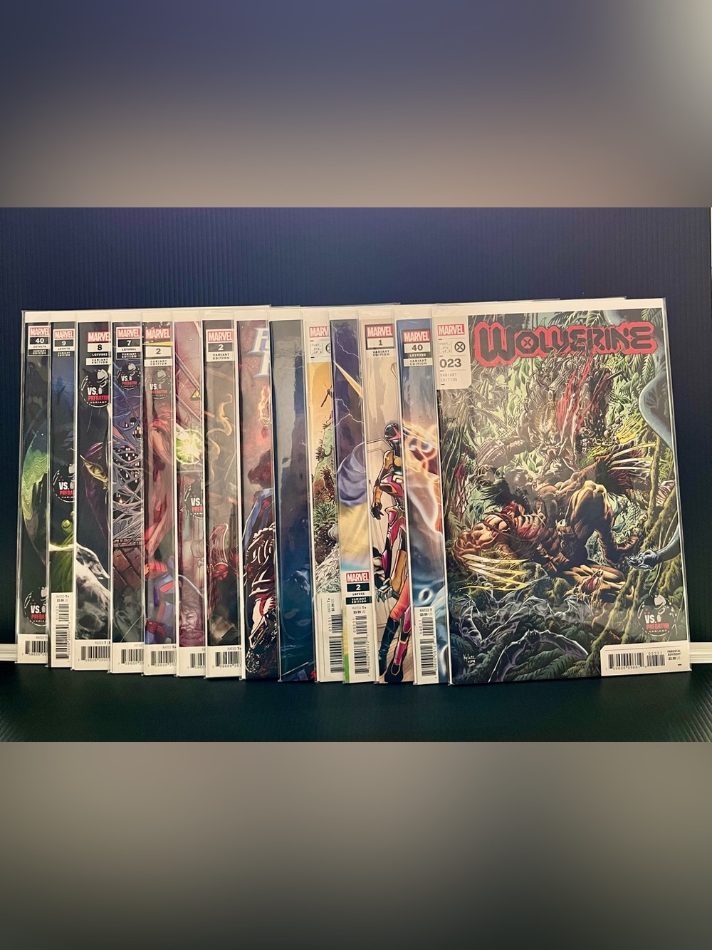Marvel Comics 2022 (14) PREDATOR vs MARVEL Variant Covers LOT